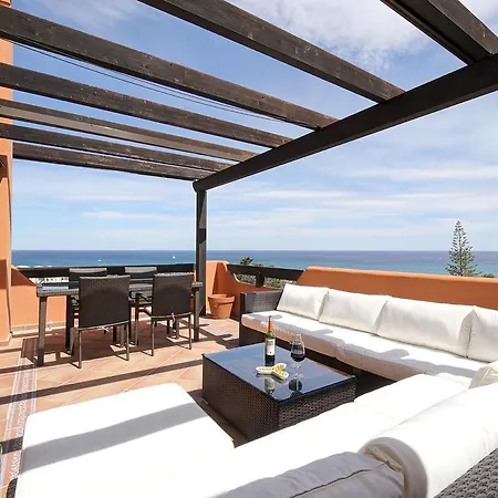 Jardines De Nueva Galera Cozy Penthouse Apartment Estepona Exterior photo